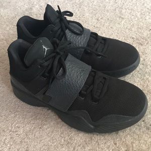 Worn Once Jordan Black Shoes!
